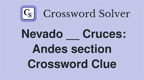 section crossword clue|section 6 Crossword Clue